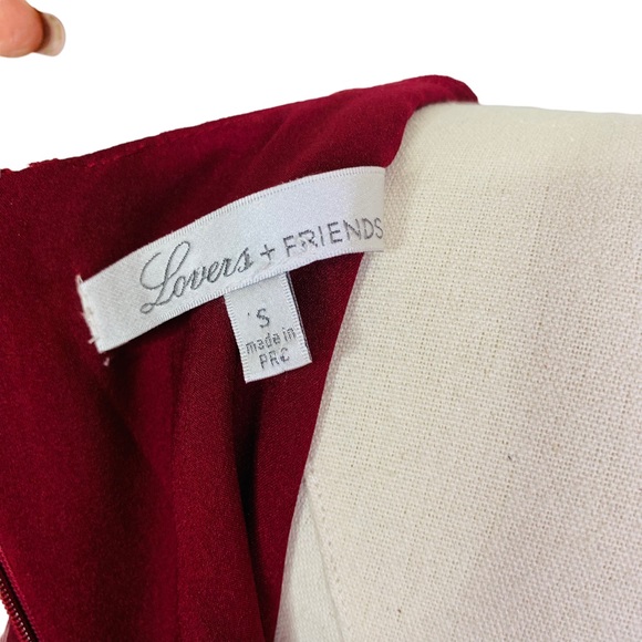 Lover + friends compass lace up Mini dress SMALL 3413 - Picture 8 of 10